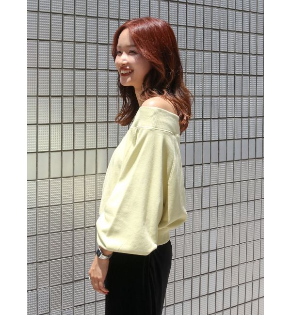 Ungrid「オフショルスウェット」|スウェット・ジャージ|
