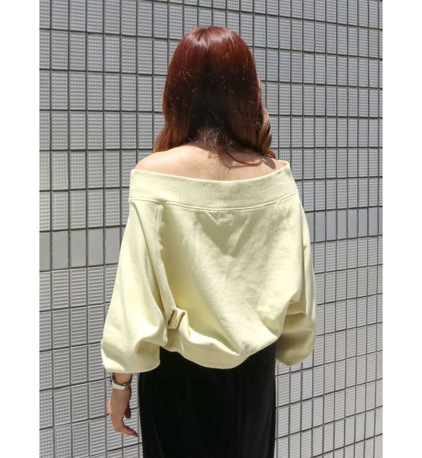 Ungrid「オフショルスウェット」|スウェット・ジャージ|