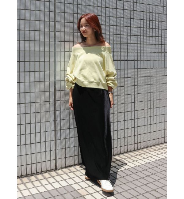 Ungrid「オフショルスウェット」|スウェット・ジャージ|