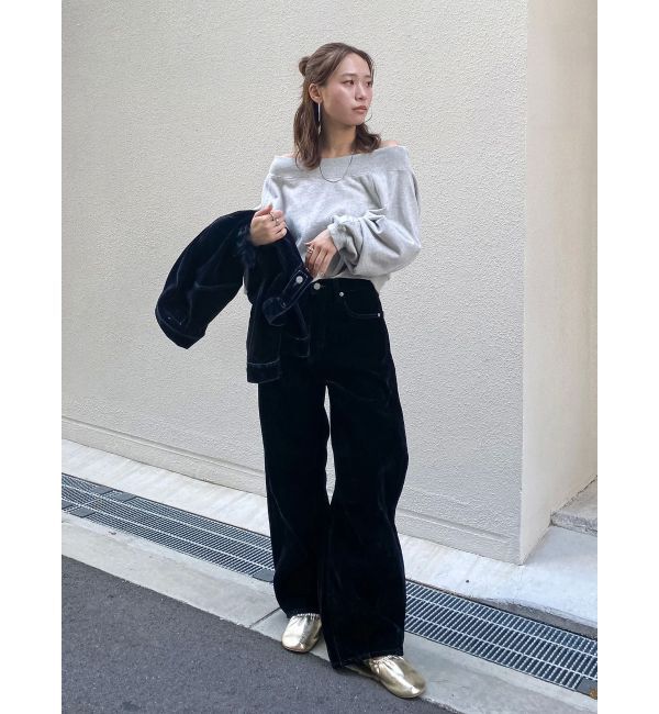 Ungrid「オフショルスウェット」|スウェット・ジャージ|