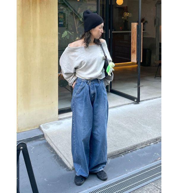 Ungrid「オフショルスウェット」|スウェット・ジャージ|