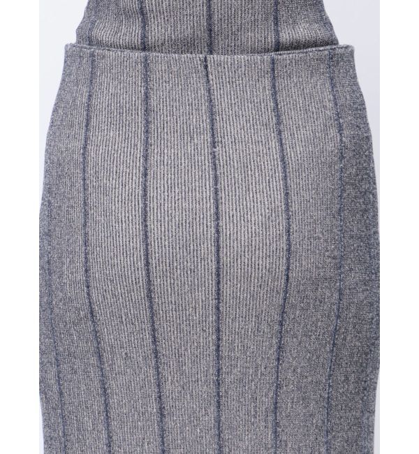 LAGUNAMOON「ツートーンリブニットタイトスカート」|スカート|