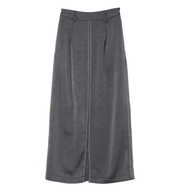 LAGUNAMOON「ワッシャーサテンスリットスカート」|スカート|