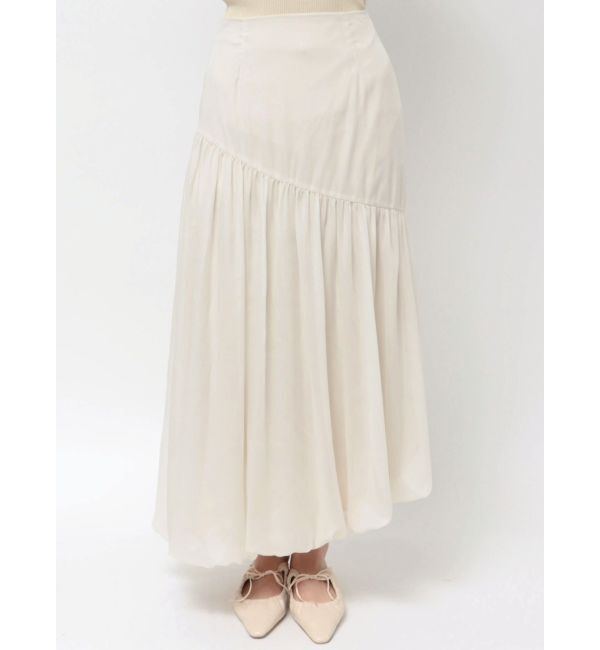 LAGUNAMOON「アシメ切替シアーバルーンスカート」|スカート|