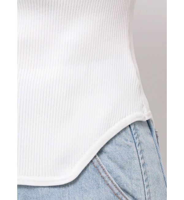 LAGUNAMOON「デコラフリルオフショルニットプルオーバー」|ニット・セーター|