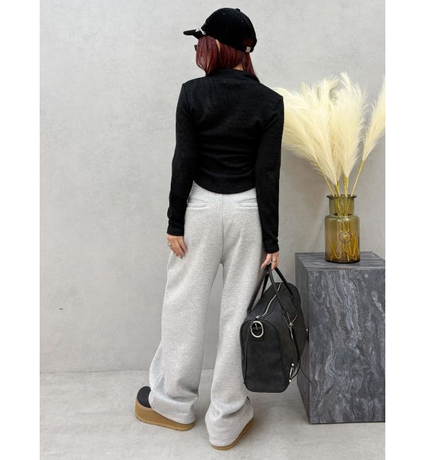 EVRIS「グラフィックプリントスウェットパンツ」|その他|