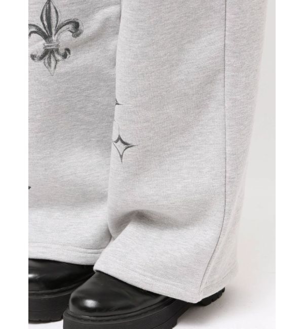 EVRIS「グラフィックプリントスウェットパンツ」|その他|
