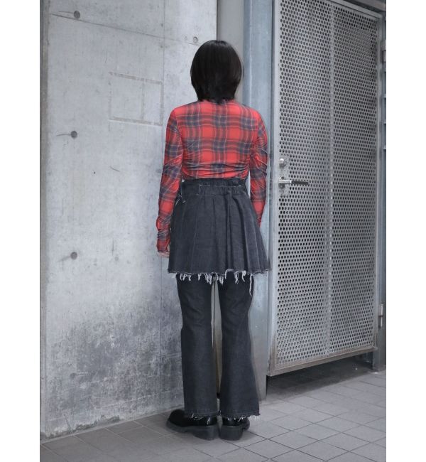 jouetie「プリーツスカートレイヤードパンツ」|その他|