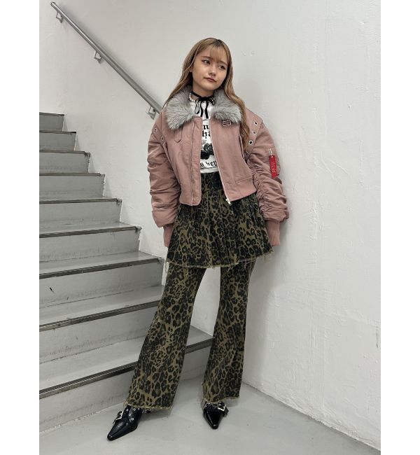 jouetie「プリーツスカートレイヤードパンツ」|その他|