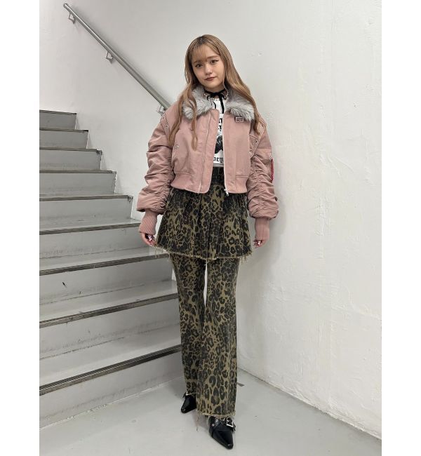 jouetie「プリーツスカートレイヤードパンツ」|その他|