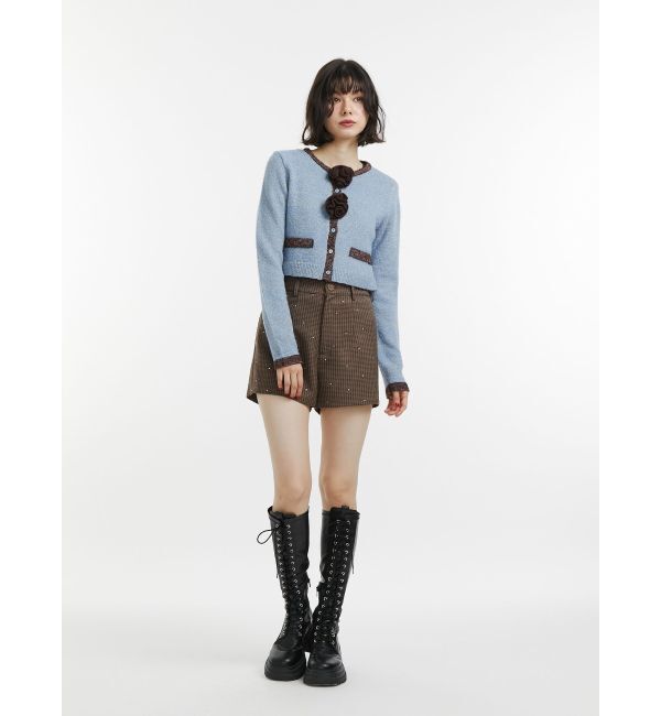 jouetie「ラインストーンショートパンツ【セットアップ対応】」|その他|