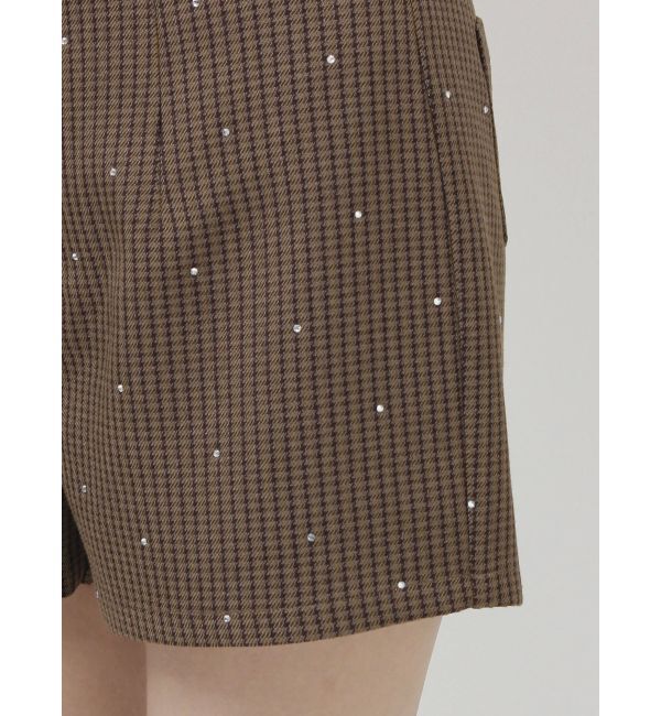 jouetie「ラインストーンショートパンツ【セットアップ対応】」|その他|