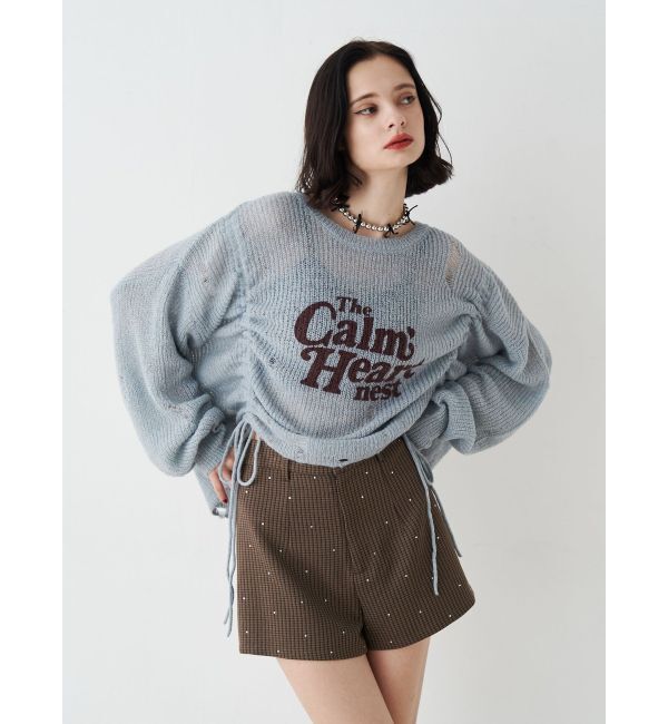 jouetie「ラインストーンショートパンツ【セットアップ対応】」|その他|