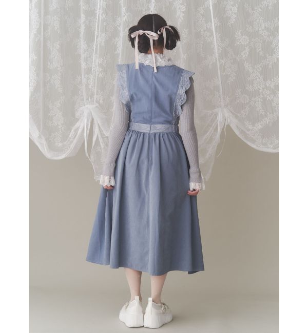 merry jenny「スカラップコンビワンピース」|ワンピース|