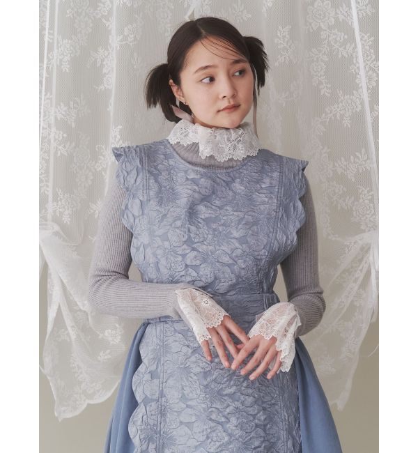 merry jenny「スカラップコンビワンピース」|ワンピース|