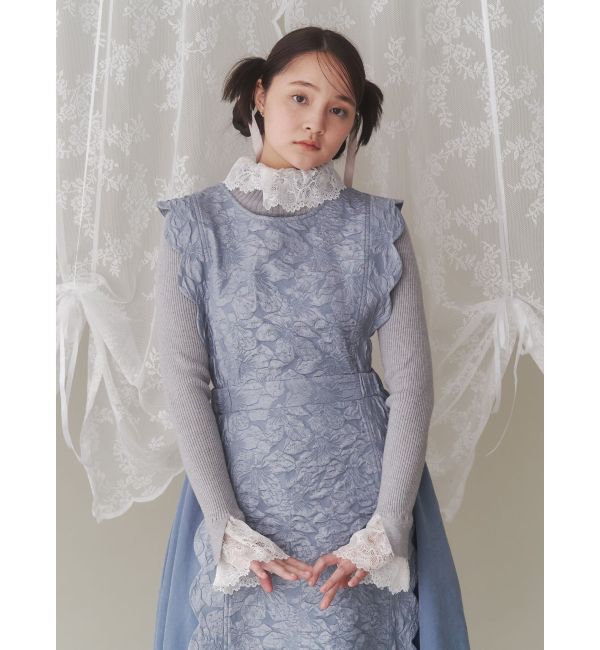 merry jenny「スカラップコンビワンピース」|ワンピース|