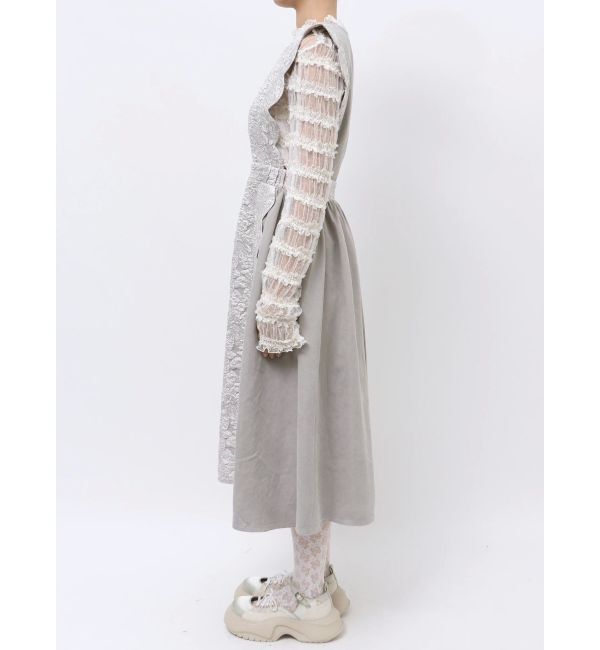 merry jenny「スカラップコンビワンピース」|ワンピース|