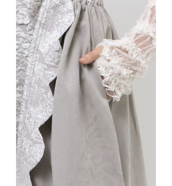 merry jenny「スカラップコンビワンピース」|ワンピース|