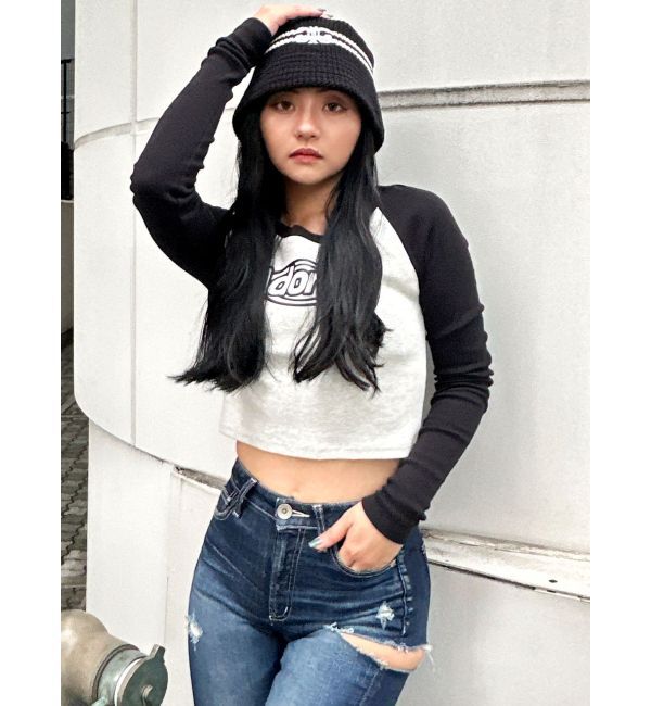 GYDA「AdorbsラグランロンT」|Tシャツ・カットソー|