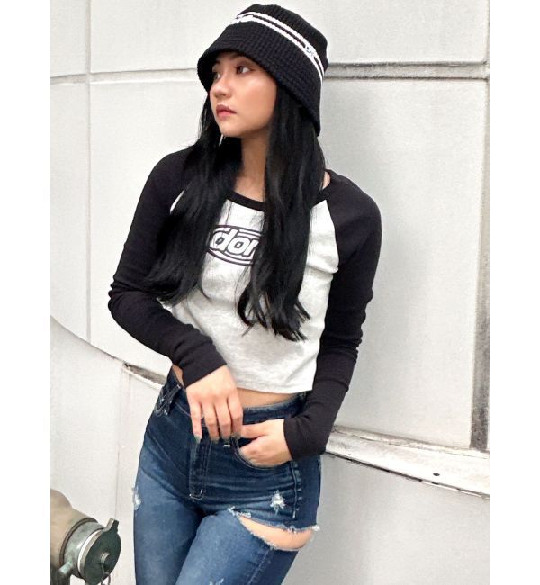 GYDA「AdorbsラグランロンT」|Tシャツ・カットソー|