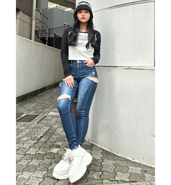 GYDA「AdorbsラグランロンT」|Tシャツ・カットソー|