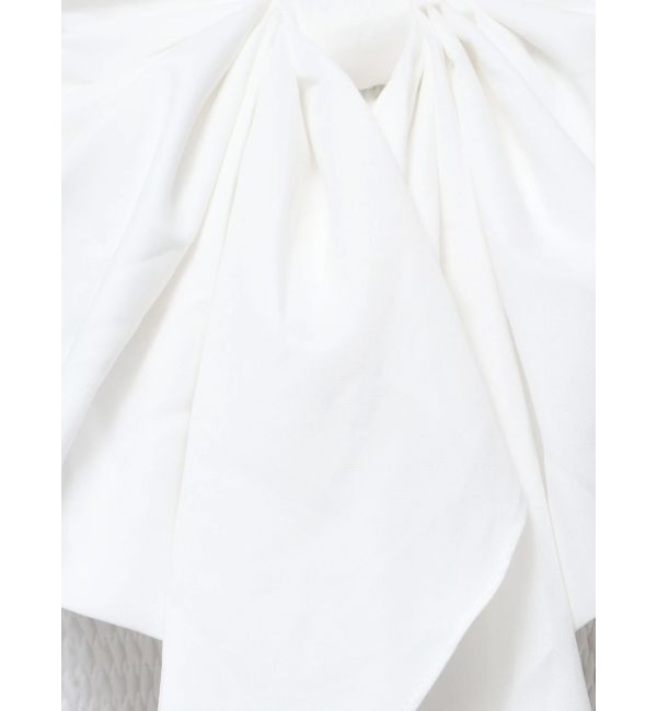 GYDA「ビジューストーンストラップ2WAYリボンブラウス」|シャツ・ブラウス|