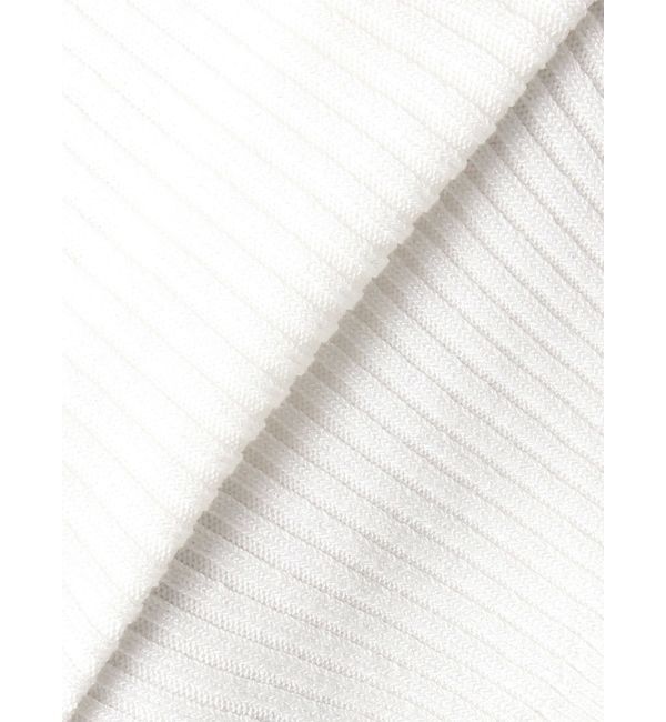 GYDA「SymmetryGYDA オフショルストラップハーフスリーブニットトップス」|ニット・セーター|