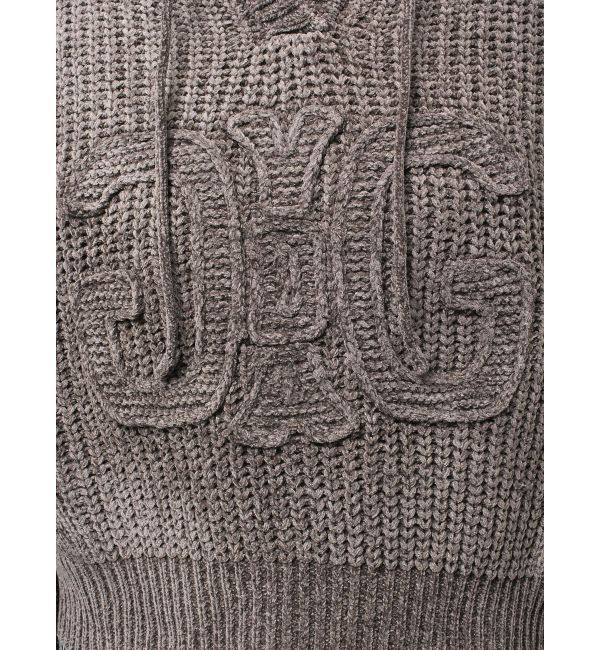 GYDA「Symmetry GYDAベロアニットパーカー」|ニット・セーター|