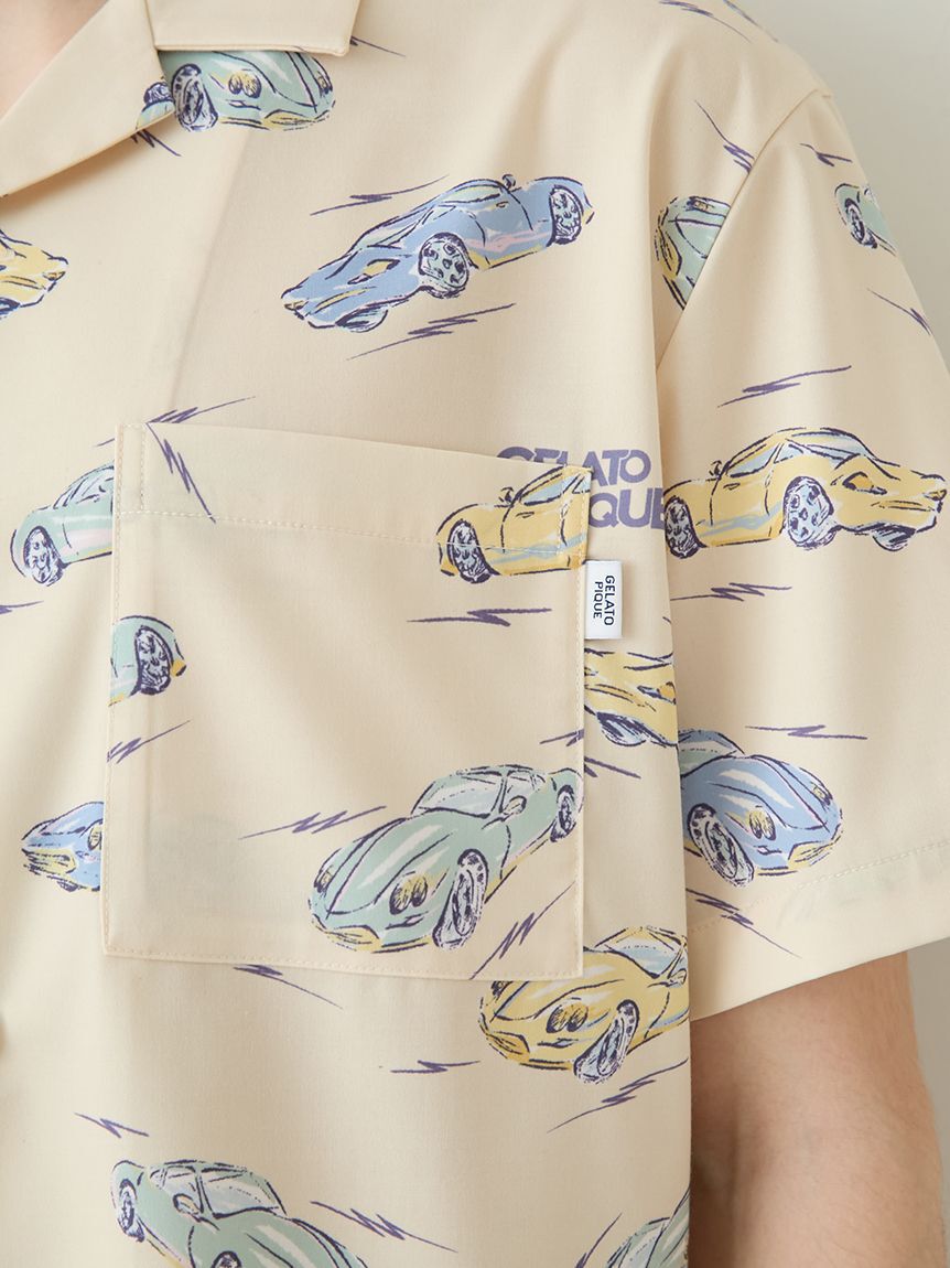 GELATO PIQUE HOMME「【HOMME】スタービークル柄シャツ」|シャツ・ブラウス|