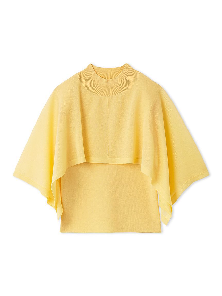 SNIDEL「Sustainableケープニットプルオーバー」|ニット・セーター|YEL