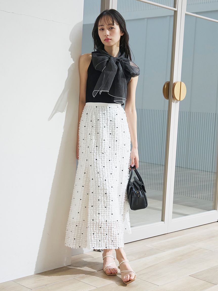 SNIDEL「ジャガードマーメイドスカート」|スカート|