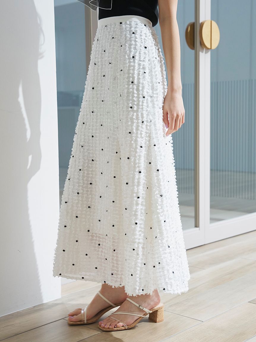 SNIDEL「ジャガードマーメイドスカート」|スカート|