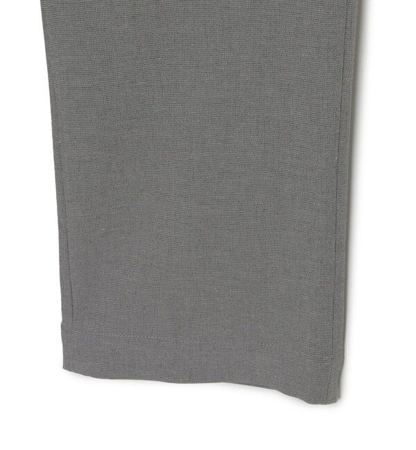 MACKINTOSH PHILOSOPHY「リネンシャンブレー エラスティックパンツ」|スラックス|