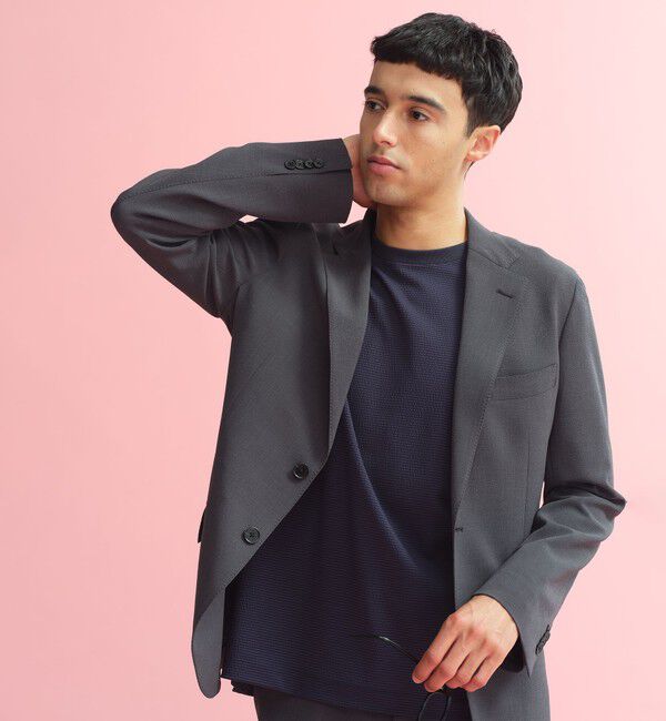 MACKINTOSH PHILOSOPHY「サッカージャージ クルーネック半袖Tシャツ」|Tシャツ・カットソー|