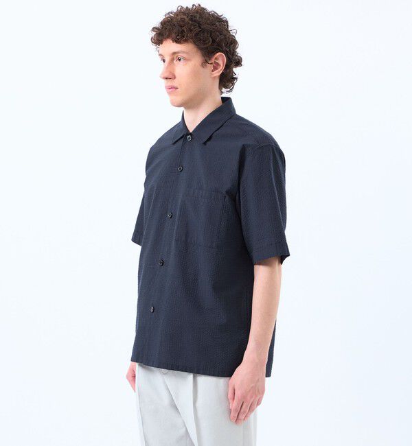 MACKINTOSH PHILOSOPHY「空羽サッカーチェック 半袖オープンカラーシャツ」|シャツ・ブラウス|