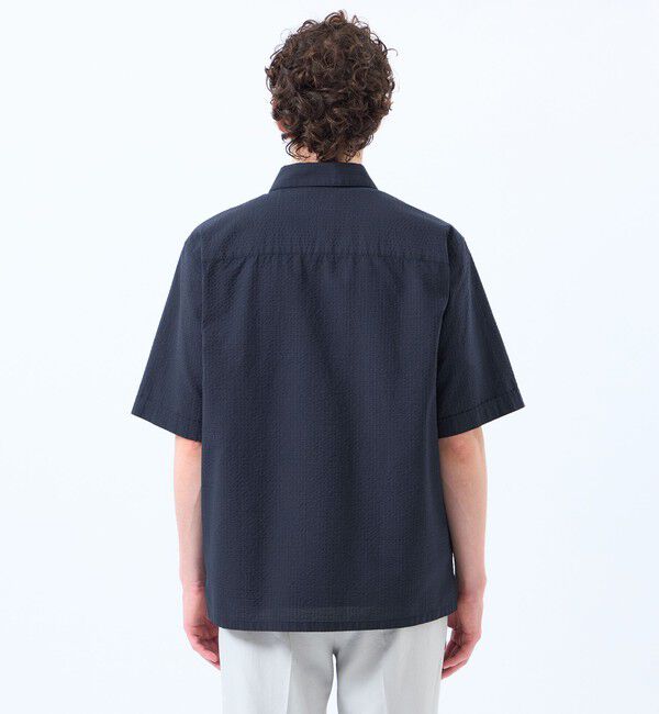 MACKINTOSH PHILOSOPHY「空羽サッカーチェック 半袖オープンカラーシャツ」|シャツ・ブラウス|