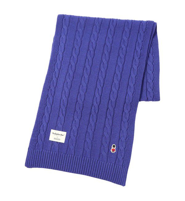 MACKINTOSH PHILOSOPHY「バッキンガムベア ケーブル ニットマフラー」|マフラー|