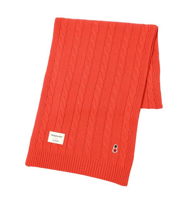 MACKINTOSH PHILOSOPHY「バッキンガムベア ケーブル ニットマフラー」|マフラー|