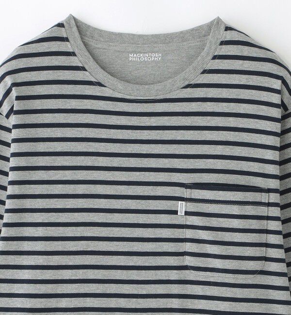 MACKINTOSH PHILOSOPHY「【WEB限定】天竺ボーダー＆無地パンツ パジャマ」|その他|