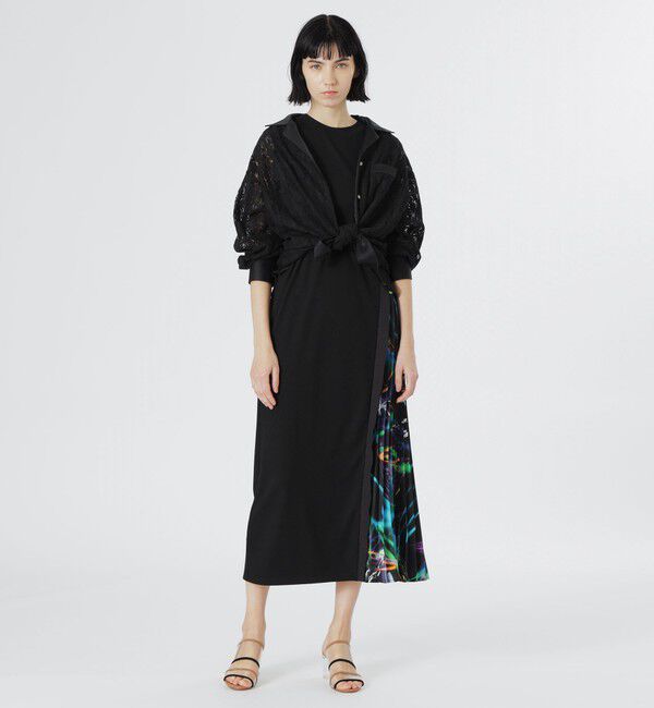  「【KANAKO SASAKI】コラボレーション サイドブロッキングネオンドレス」|ワンピース|