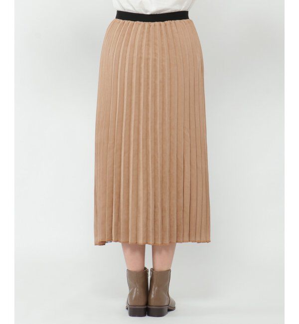 ikka「リバーシブルスウェードスカート」|スカート|