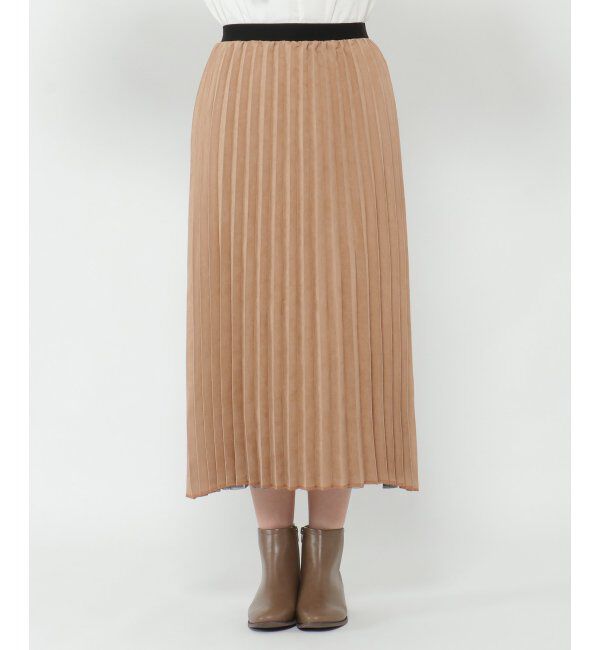 ikka「リバーシブルスウェードスカート」|スカート|