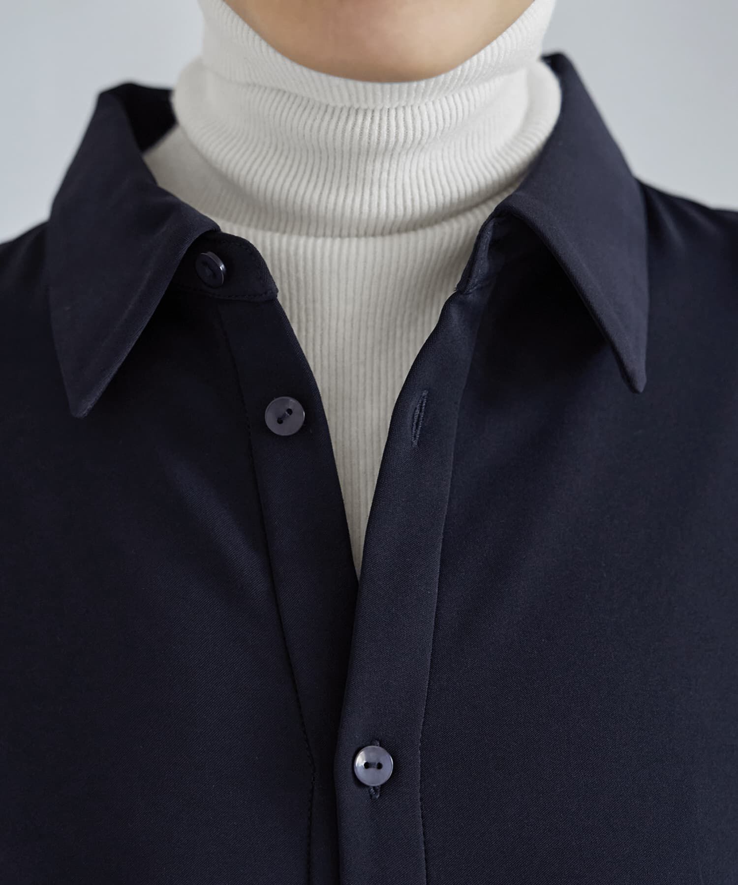 STYLE DELI「さらさらツイルロングシャツワンピース」|ワンピース|