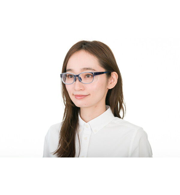 「ウェリントン型 飛沫・花粉対策めがね AIR VISOR ULTRA+ Mサイズ」|メガネ|