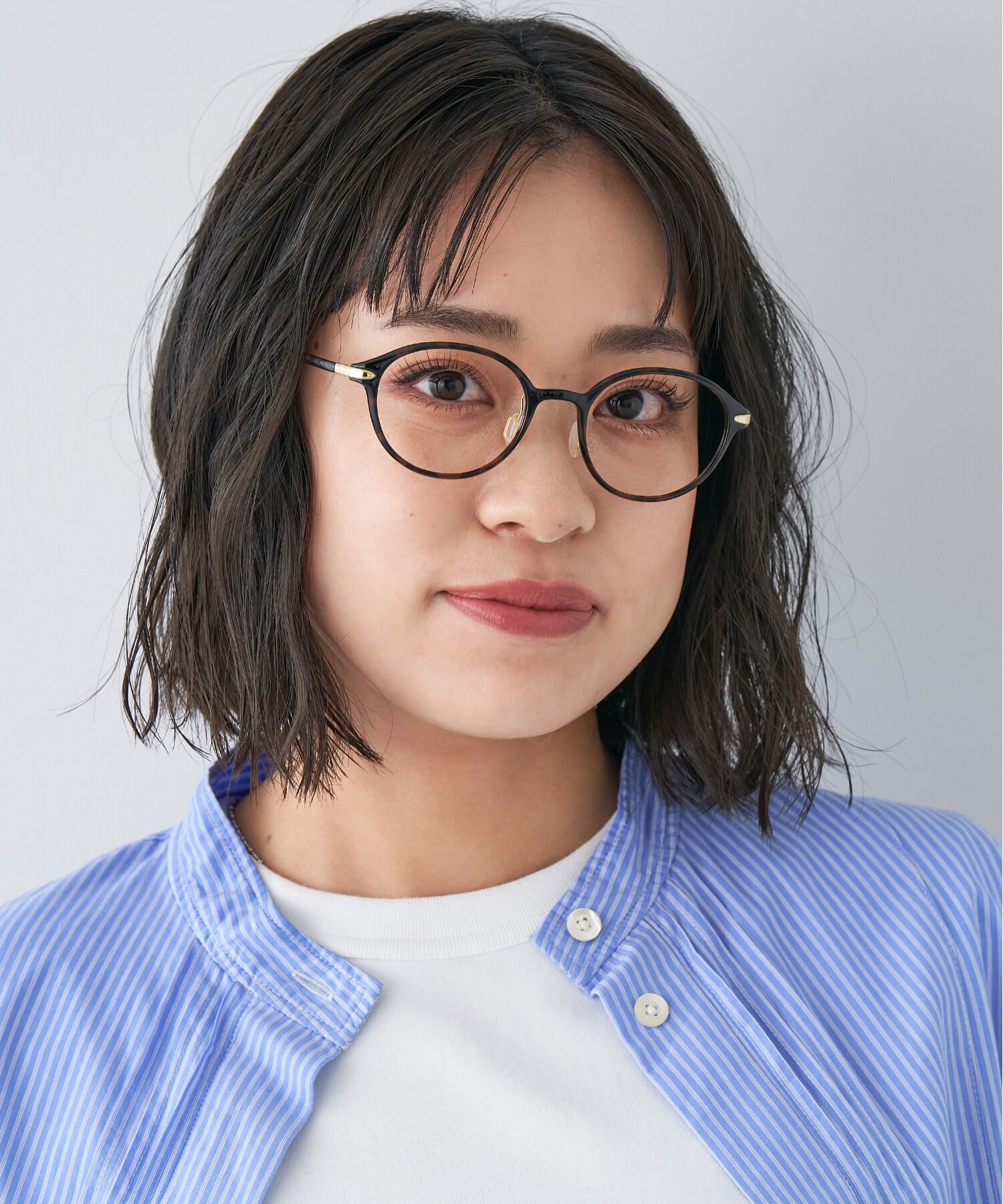  「ラウンド型 めがね｜軽くて壊れにくい Zoff SMART -My color-」|メガネ|