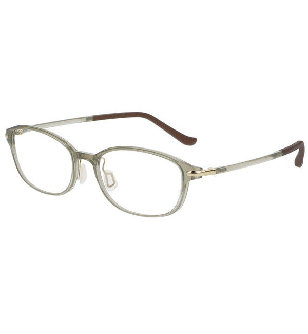  「スクエア型 めがね｜軽くて壊れにくい Zoff SMART -My color-」|メガネ|グリーン