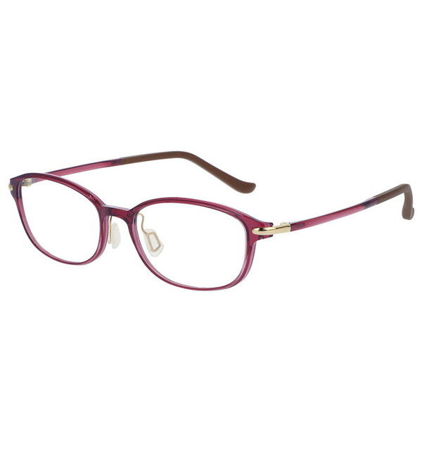  「スクエア型 めがね｜軽くて壊れにくい Zoff SMART -My color-」|メガネ|パープル