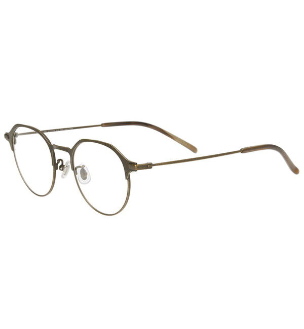  「ボストン型 メガネ｜Zoff CLASSIC　度付き/度無しにできるレンズ交換券付き」|サングラス|ゴールド