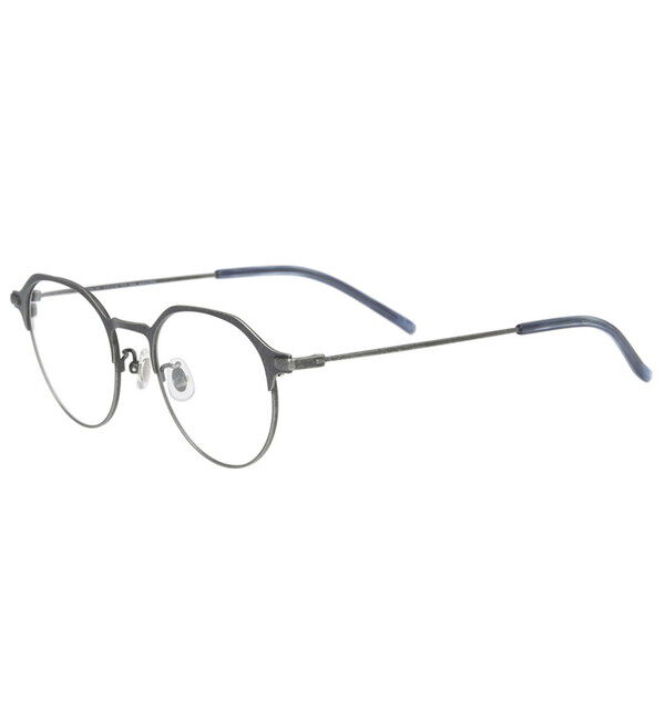  「ボストン型 メガネ｜Zoff CLASSIC　度付き/度無しにできるレンズ交換券付き」|サングラス|シルバー