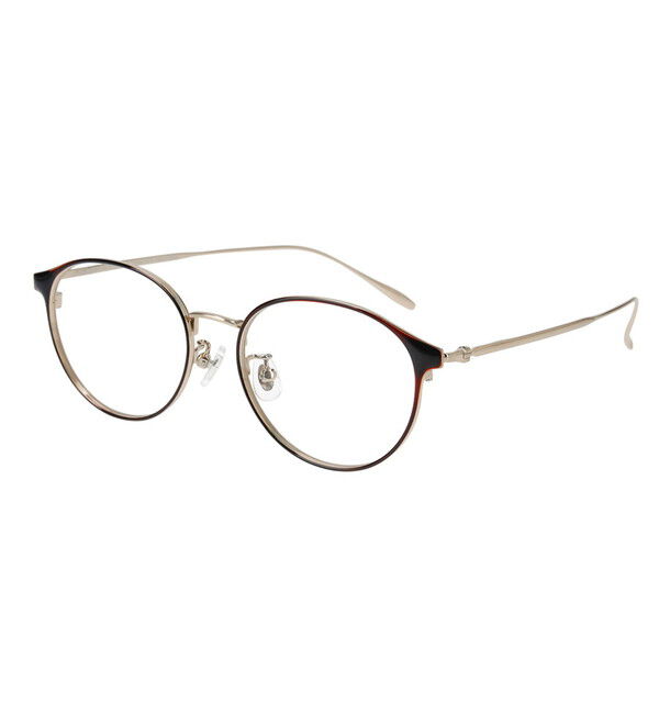  「ボストン型 めがね｜Zoff CLASSIC」|メガネ|ブラウン